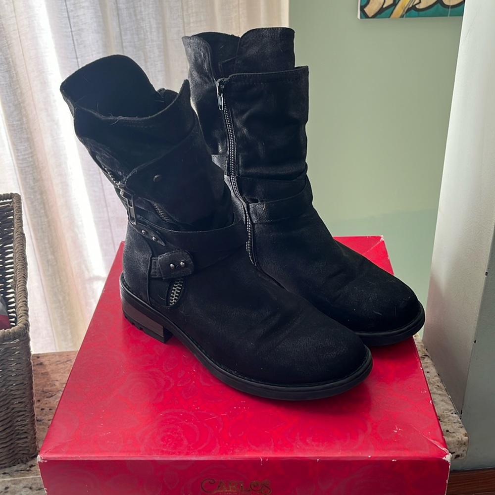 Carlos Santana Moto Boot